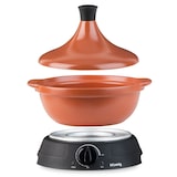 thumbnail of H.Koenig Elektrische Tajine TAJ3 / 3 L / Schmortopf / Terrakotta / Einstellbare Temperatur / Kontrollleuchte / 600 W