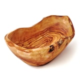 thumbnail of Obstschale oval aus Olivenholz mit Naturrand 30 cm