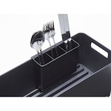 thumbnail of Yamazaki Home Abtropfgestell 55cm Abtropfständer Geschirr Abtropfschale schwarz Tower