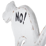 thumbnail of Moritz Steckschild NO! kein Hundeklo groß Verbotsschild aus Gusseisen Hunde Verboten Warnschild NO Dog allowed Schild Gartenschild keine Hundetoilette