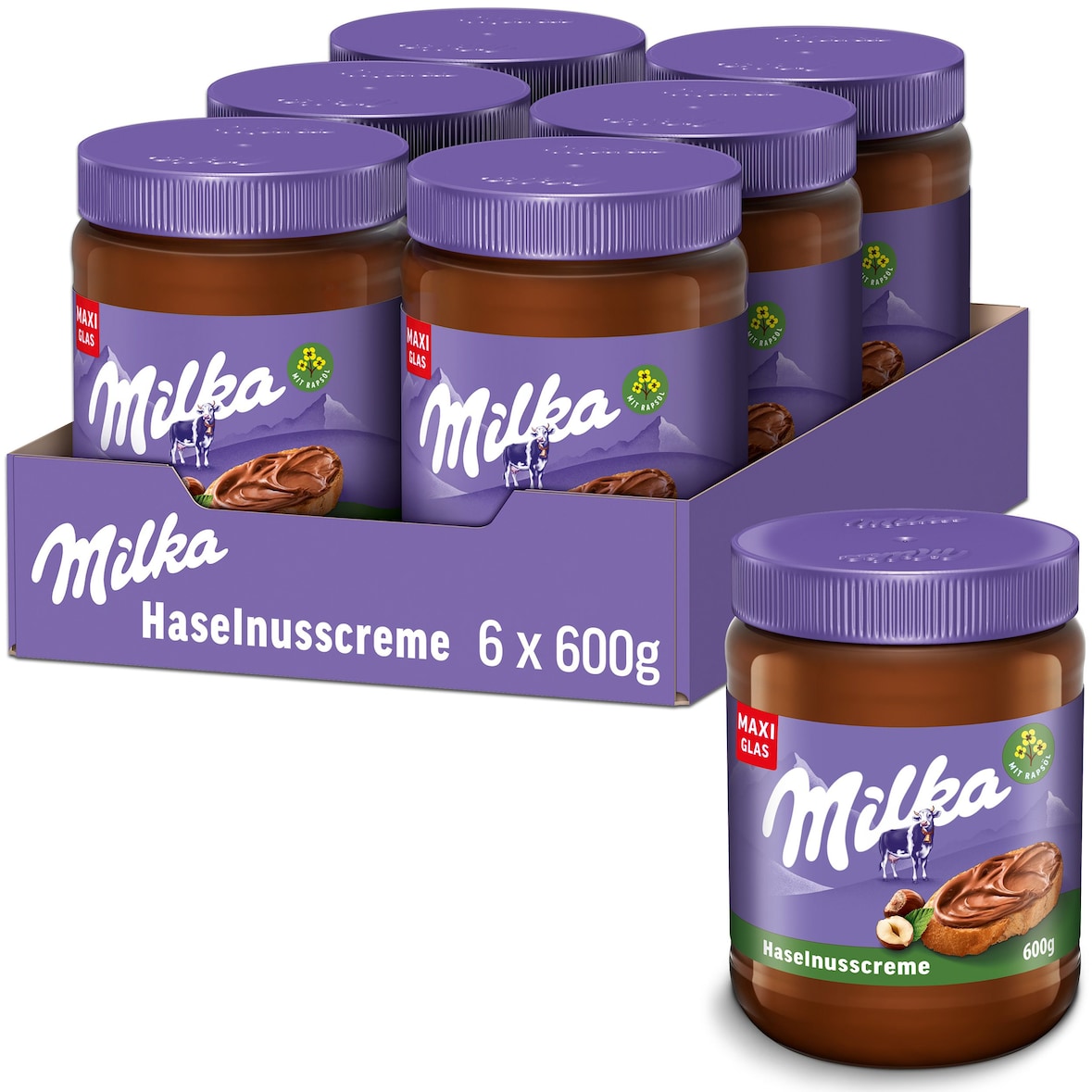 Milka Haselnusscreme (600 g)