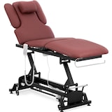 thumbnail of physa Massageliege elektrisch - 3 Motoren - 300 W - 185 x 67 x 62 - 84 cm - 200 kg - schwarz/bordeaux