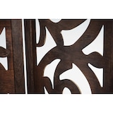thumbnail of Paravent Istanbul, Raumteiler Trennwand Sichtschutz, Ornamente ~ 170x240cm, braun