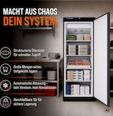 thumbnail of GastroHero Lagertiefkühlschrank ECO 600 Schwarz 562 Liter Umluftkühlung -23 bis -18 °C digitales Thermostat Gewerbe Tiefkühlschrank