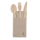 thumbnail of BIOZOYG 100 Stück Löffel 18cm aus Holz, Einwegbesteck, umweltfreundliche Einweglöffel mit Biobeschichtung, kompostierbare Holzlöffel