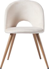 thumbnail of Helloshop26 - Set aus 2 modernen Esszimmer-/Wohnzimmer-/Küchenstühlen 77 x 50 x 55 cm beige 03_0009626
