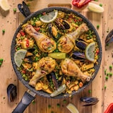 thumbnail of STONELINE® Bratpfanne 26 cm, Aluguss antihaftbeschichtete Pfanne, Backofen und Induktion geeignet