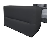 thumbnail of Canapé d'angle convertible en PU et microfibre moderne Cecilia