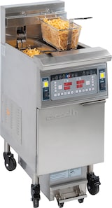 thumbnail of Freidora eléctrica con elevación automática y filtración 2 x 12 litros 17kW CFPRAF212 Casselin