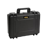 thumbnail of Hartschalen-Koffer, wasserdicht (IP67), Noppenschaumstoff, Rasterschaumstoff, 2 Schlösser, Polypropylen, Schwarz, 464 x 366 x 176 mm