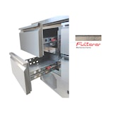 thumbnail of Skyrainbow Kühltisch mit 6 Schubladen, Unterbaukühlung, 137x70