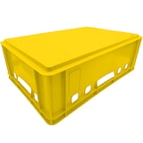 thumbnail of Fleischkiste E3 gelb 60x40 Lagerkiste Eurobox lebensmittelecht robust, stapelbar E3 Gelb 1 Stück