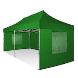 thumbnail of RAY BOT Gazebo pieghevole 4x8 bianco Exa 55mm alluminio con finestre PVC 350g