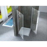 thumbnail of Box Doccia Due Lati Ante Battenti Apertura Interna Esterna - Venus - 80x80