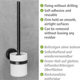 thumbnail of WENKO Static-Loc® Plus WC-Garnitur Pavia Schwarz