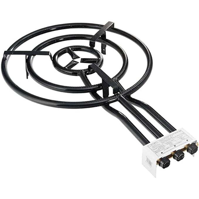 Brûleur à gaz butane/propane Ø60Cm 3 brûleurs. Vaello