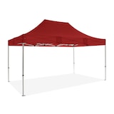 thumbnail of Carpa Cenador Plegable Profesional Aluminio Expert 3x4,5 Rojo | Estructura Hexagonal 40x40x1,6 mm | Resistente para Exterior y Eventos