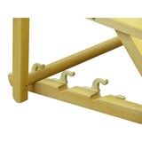 thumbnail of Liegestuhl Gartenliege grün Sonnenliege Strandliege Holz Deckchair Gartenmöbel Buche 10-304 N