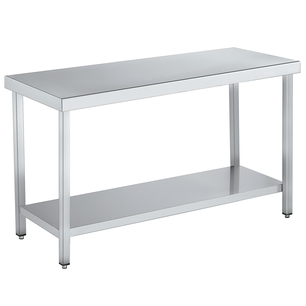 EURAST - Mittelarbeitstisch mit 1 regal montiert - 2000x600x850 mm - 1M02061C