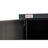 thumbnail of Aktenschrank Garderobenschrank Stahlschrank MINSKOW Spind anthrazit