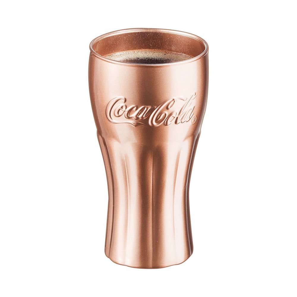 Bicchiere CocaCola 6 pezzi in vetro Copper cl 37.- V4649