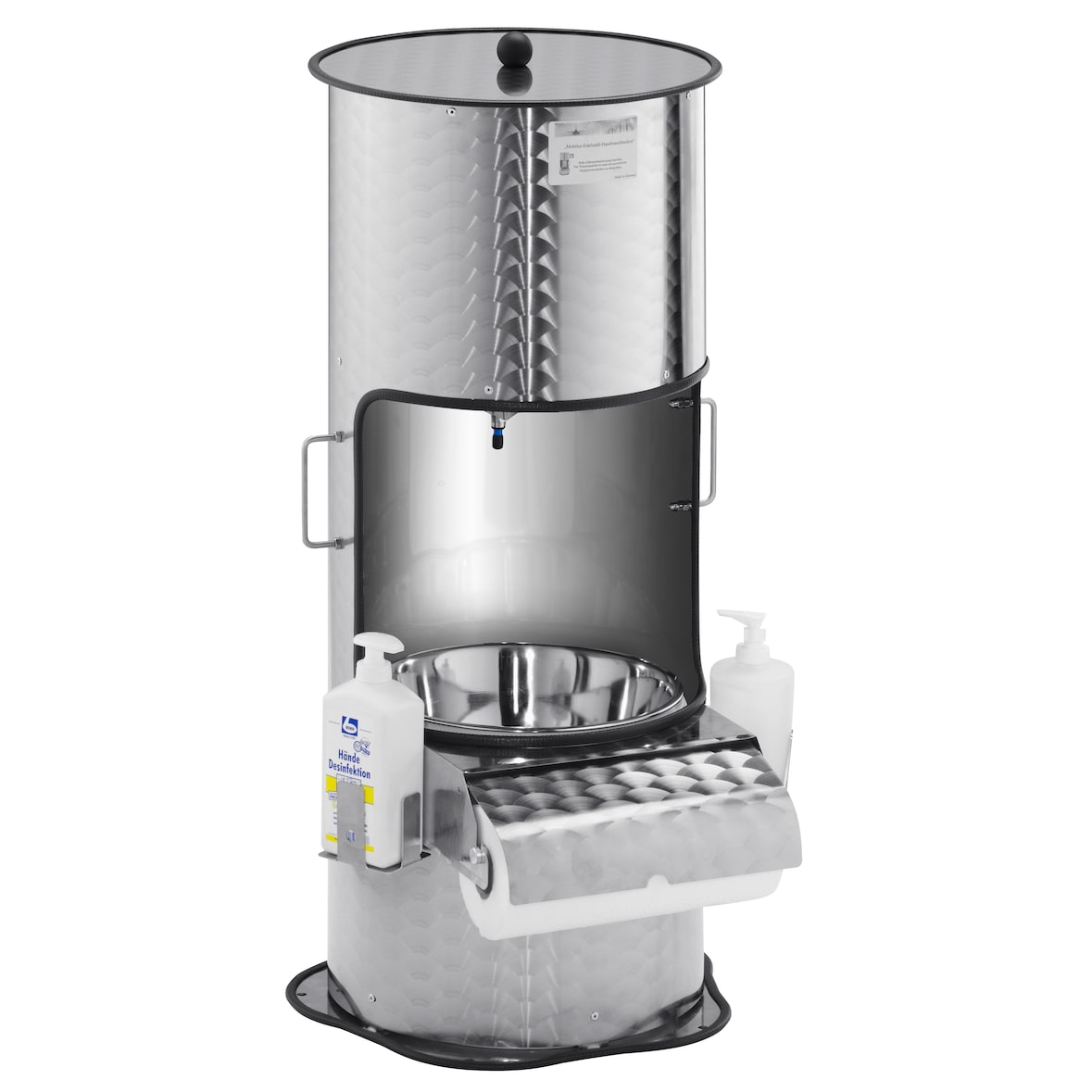 Neumärker® Aqua Mobil | Mobiles Waschbecken | Tischgerät | Edelstahl | 6 Liter