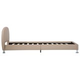 thumbnail of vidaXL Bettgestell Cappuccino-Braun Kunstleder 100x200 cm