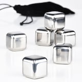 thumbnail of Edelstahl Whisky Kühlsteine Set