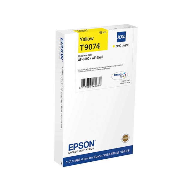 Tinten EPSON C13T907440 EPSON WF6090 TINTE YELLOW HC