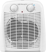thumbnail of Orbegozo calefactor compacto FH 7000, 2 niveles de calor, función ventilador, apto para baño: IP 21, temperatura ajustable, 2000 W