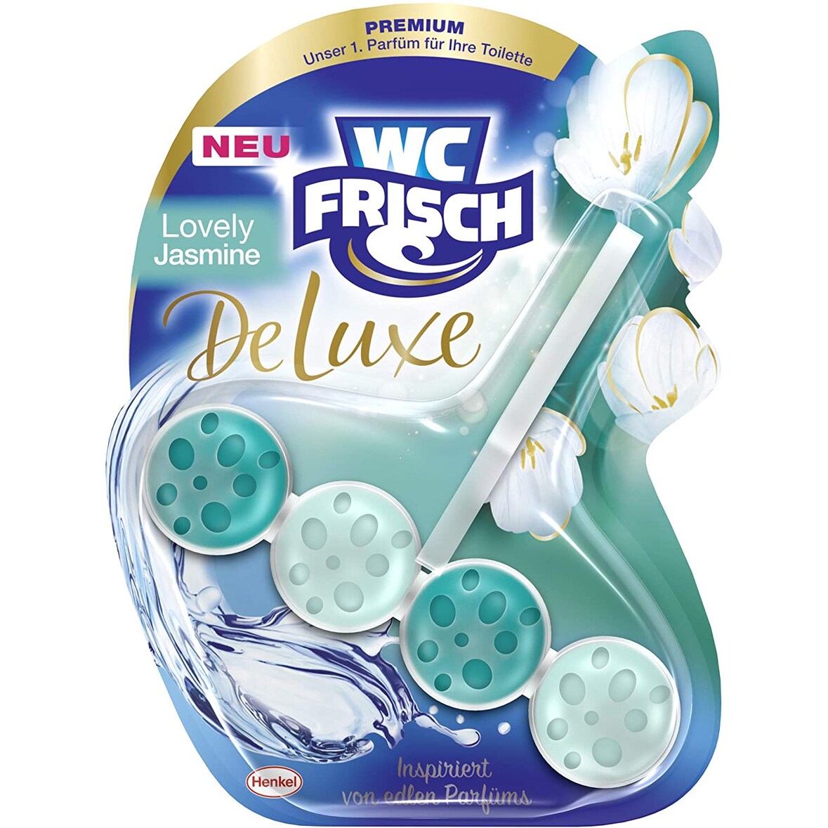 WC-Frisch DeLuxe Lovely Jasmin 50g WC Reiniger WC Duftspüler Reinigung