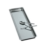 thumbnail of Plat de vitrine inox 55 x 22 cm H 3 cm Stellinox