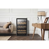 thumbnail of CLS52B1 Cave à vin de service 52 bouteilles, 4 clayettes bois, 39 dB, classe G, Climadiff