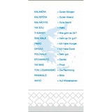 thumbnail of Mank Serviette aus Tissue Design Griechenland, 40 x 40 cm, 1/8 Falz, 125 Stück