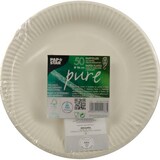 thumbnail of 10 X 50 Teller, Pappe "pure" rund Ø 26 cm weiss extra stark