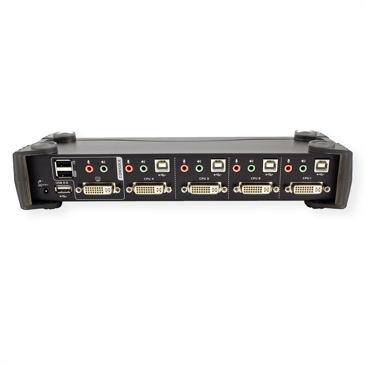 Aten CS1764A CS1764A CubiQ KVMP-Switch, 4-fach, DVI, USB, Audio