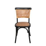 thumbnail of Biscottini Esszimmerstühle – Rattanstuhl 45x50x88 cm – Restaurantstühle – Holzstuhl – Küchenstühle – Wohnzimmerstuhl – Thonet-Stuhl