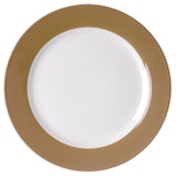 thumbnail of Ritzenhoff 6x Nougat Doppio Speiseteller Ø27cm Weiß-Braun Porzellan Essteller