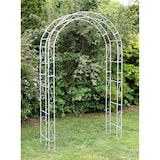 thumbnail of DanDiBo Rosenbogen Verzinkt Breite 140 cm Rundbogen Feuerverzinkt Wetterfest Massiv Volleisen Rankhilfe