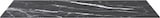 thumbnail of vidaXL Tischplatte Schwarz 100x50 cm 6 mm Hartglas in Marmoroptik