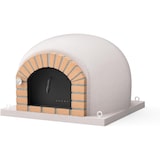 thumbnail of MF - Forno a Legna da Esterno in Muratura Modello STROMBOLI (Bianco - 100 x 100 x 157 cm) – Isolato con Sughero e 3 Coperte in Ceramica