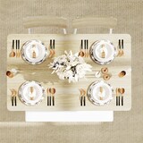 thumbnail of Esstisch-Set 4-teilig 110x70 cm mit 2 Stühlen & Bank Eiche MDF/Metall Platzsparend Komfortabel Küche Esszimmer Modern für 4 Personen