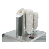 thumbnail of Glas Poliermaschine | HxBxT 51x33x33cm | 1,2 kW | inkl. 5 Tasseln + CHEFGASTRO Geschirrtuch