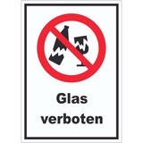 thumbnail of Aufkleber Glas verboten A4 (210x297mm)