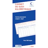 thumbnail of Lot de 5 Bloc spiralé Carnet de suivi kilométrique - 297 x 140 - 50 dupli
