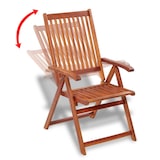 thumbnail of vidaXL Tuinstoelen inklapbaar 2 st massief acaciahout bruin