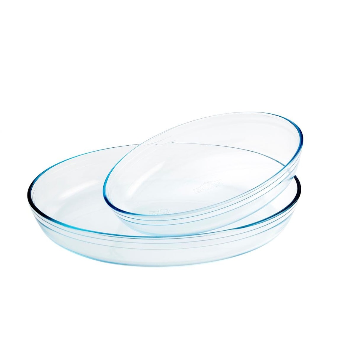 O Cuisine Lot De 2 Plats À Four Ovales En Verre Borosilicate 40 X 29 X 9 Cm Ocuisine Verre