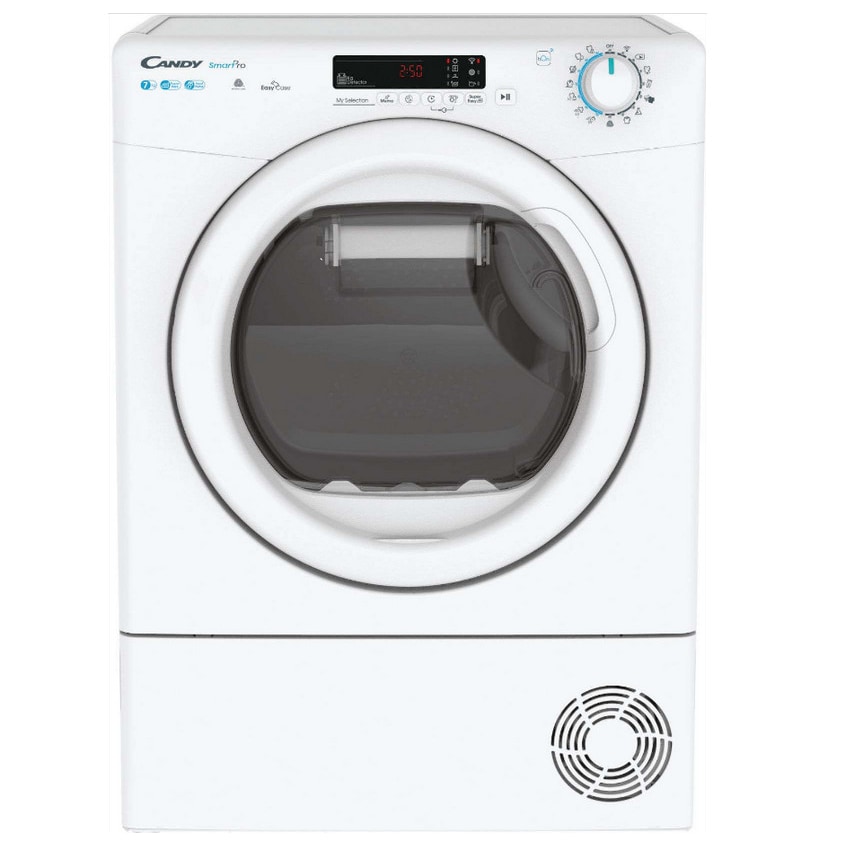 CANDY Sèche-linge Pompe à Chaleur 60cm 7kg Blanc cso4h7a2des