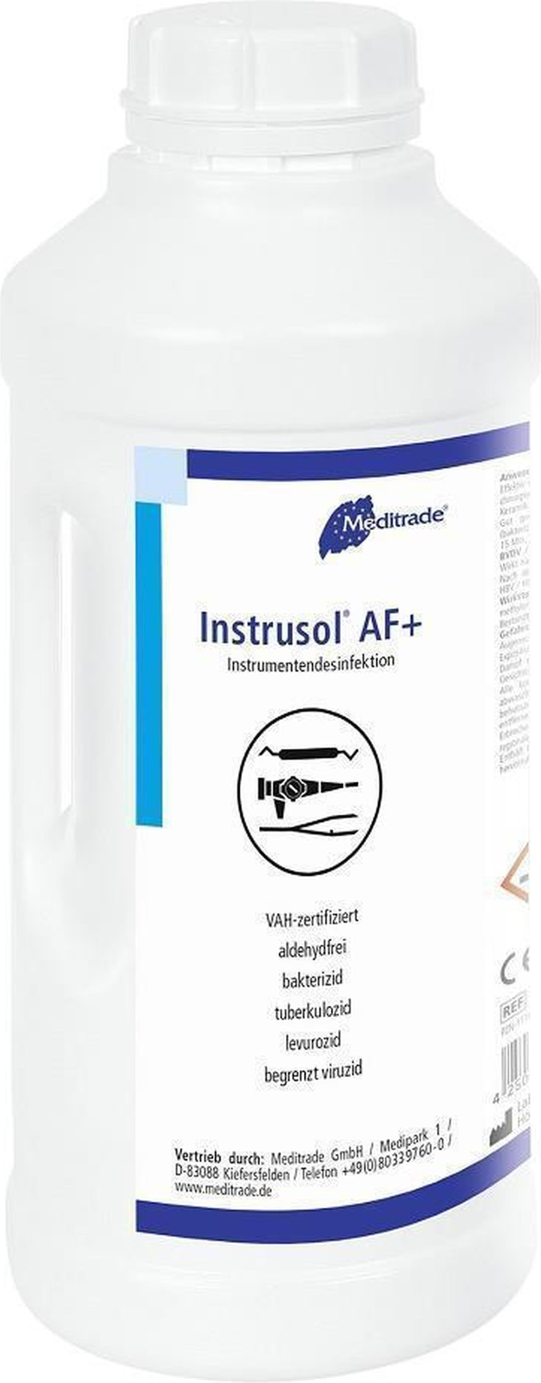 Instrusol AF + - Instrumentendesifektionsmittel - aldehydfrei - 6 x 2 Liter