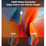 thumbnail of Videoprojecteur Android Full HD 1080P LED Portable 100 Lumens YONIS